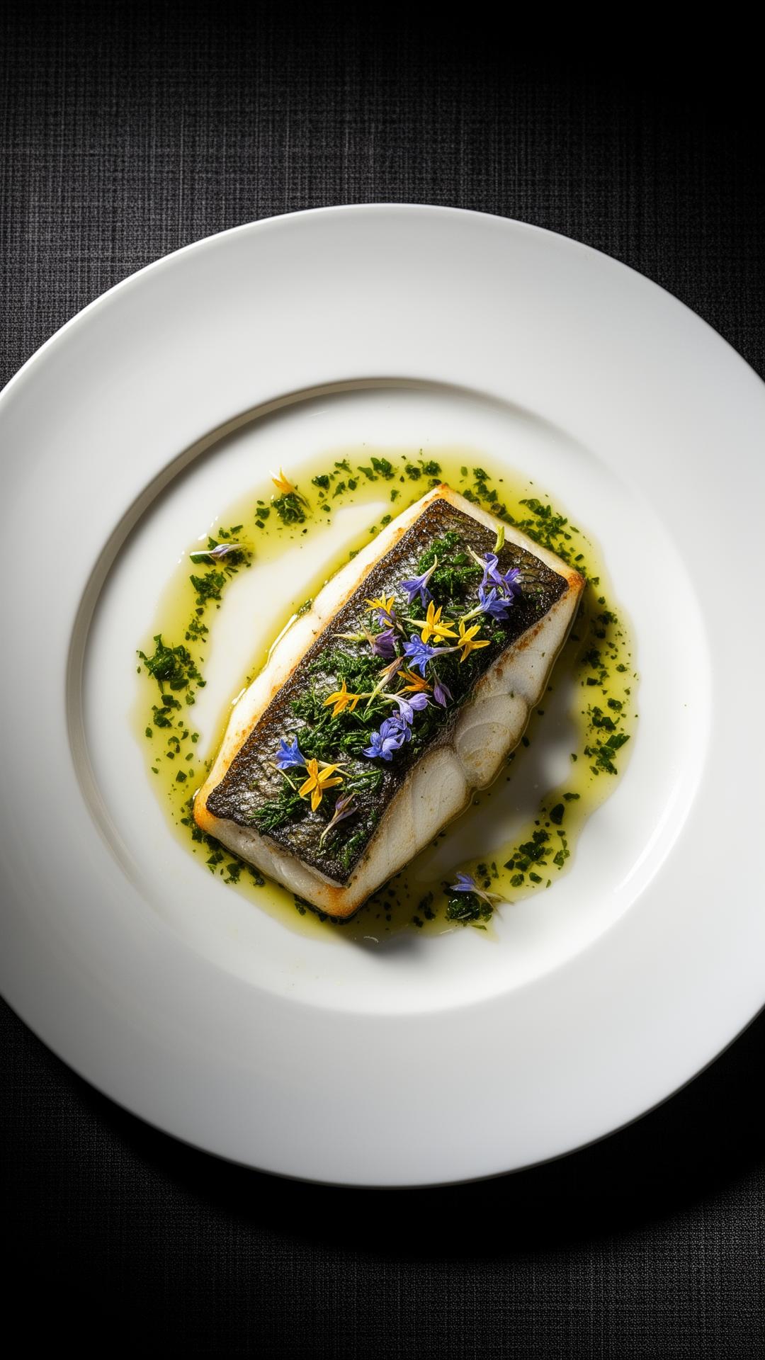 Branzino in Crosta d'Erbe